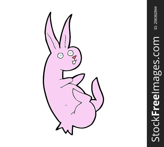 Cue Cartoon Rabbit