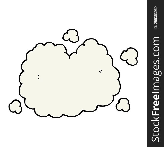 Cartoon Smoke Cloud - Free Stock Images & Photos - 256363960 |  