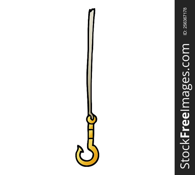 Cartoon Doodle Hook