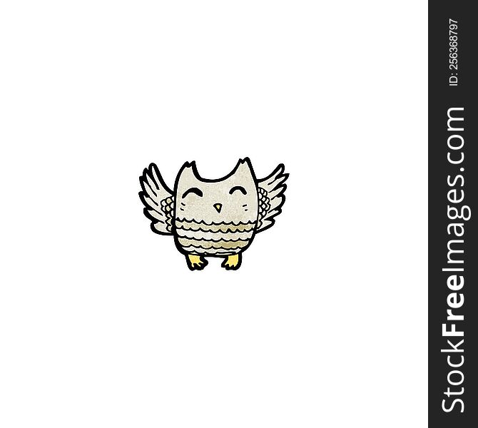 Cartoon Little Owl