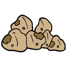 Cartoon Doodle Boulders Royalty Free Stock Image Cartoon Doodle Boulders Royalty Free Stock Image