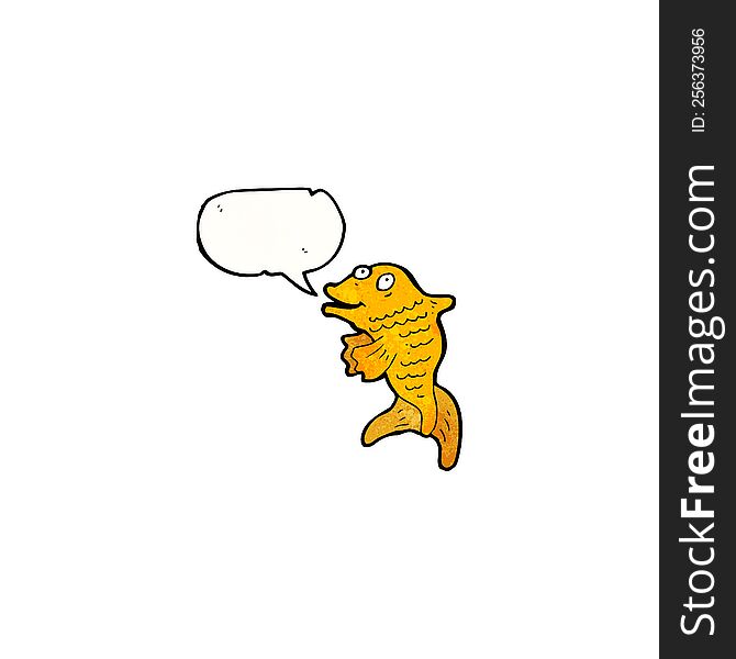 talking fish cartoon