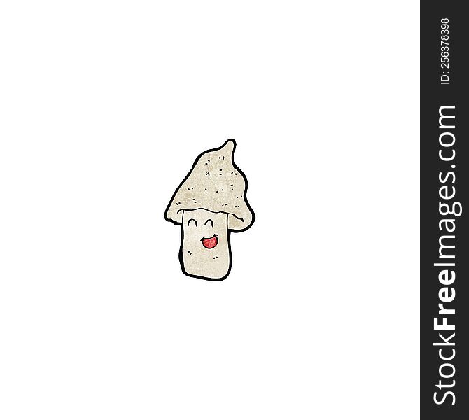 Mushroom Cartoon Character