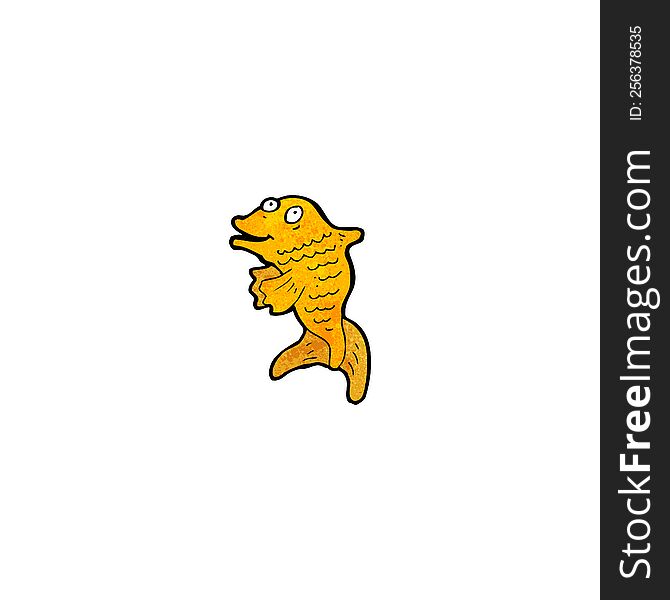 Cartoon Goldfish