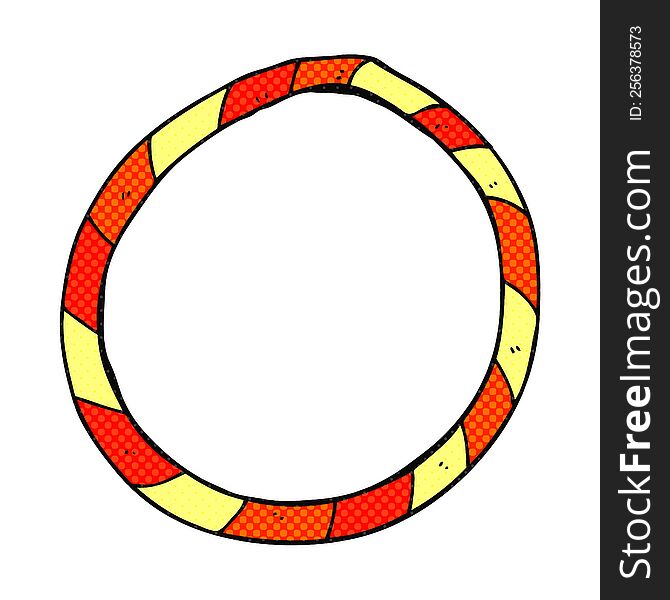 cartoon hula hoop