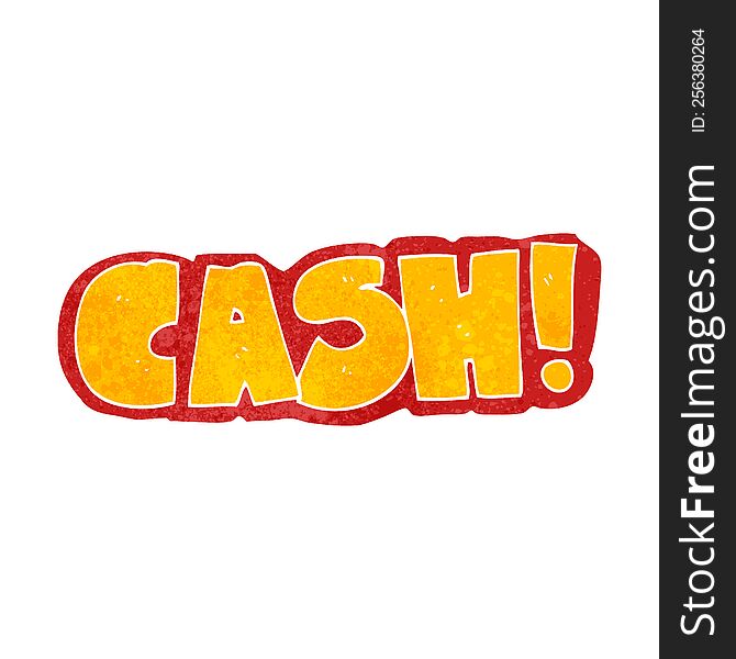 Cartoon Cash Symbol