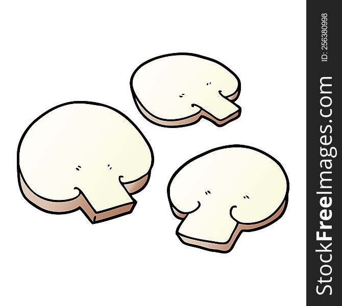 cartoon mushrooms. cartoon mushrooms