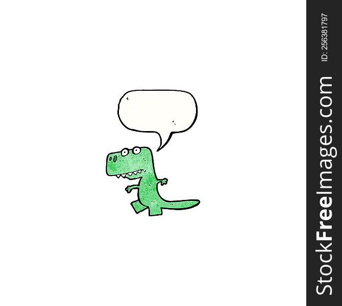 cartoon funny dinosaur