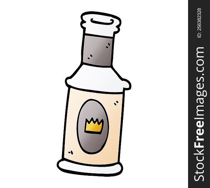 Cartoon Doodle Alcoholic Drink