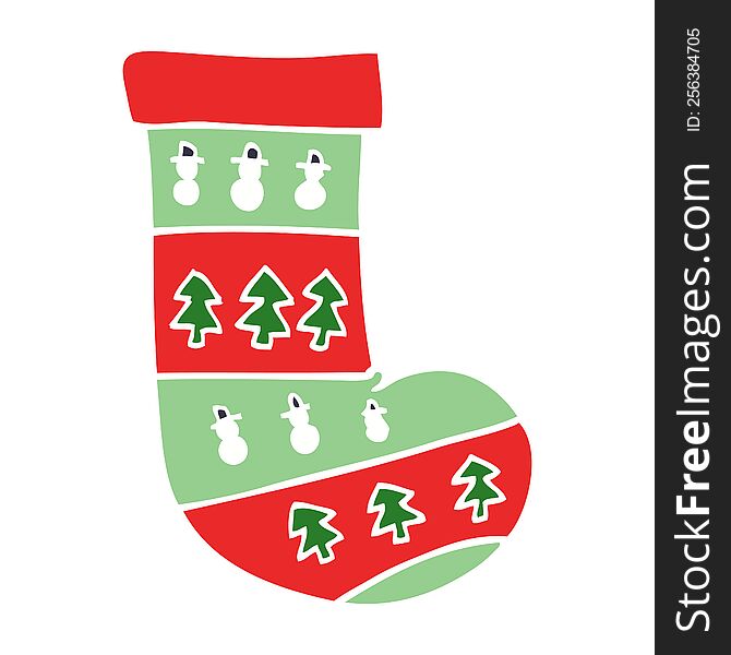 Cartoon Doodle Christmas Stockings