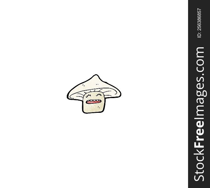 mushroom cartoon character