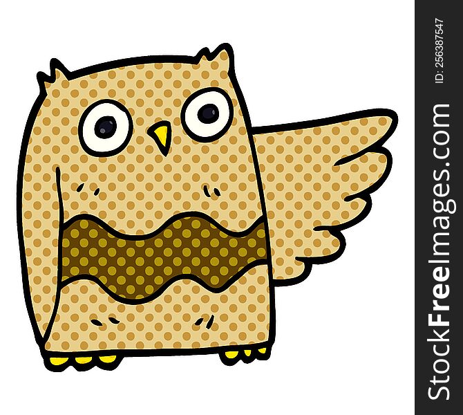 cartoon doodle cute owl