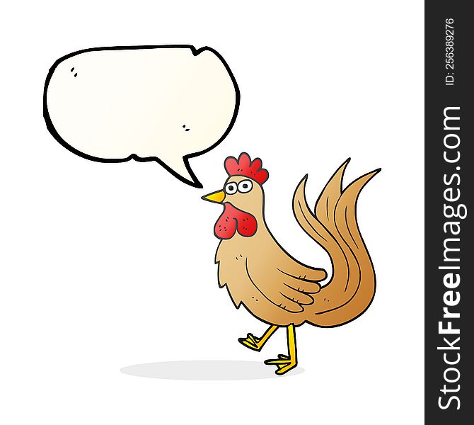 speech bubble cartoon cock