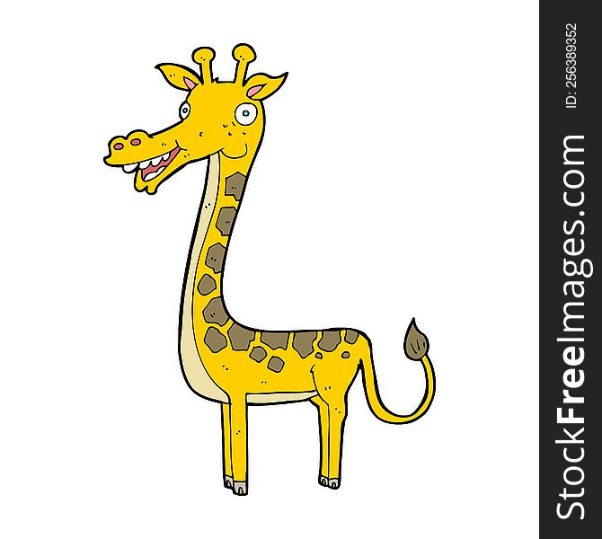 cartoon giraffe