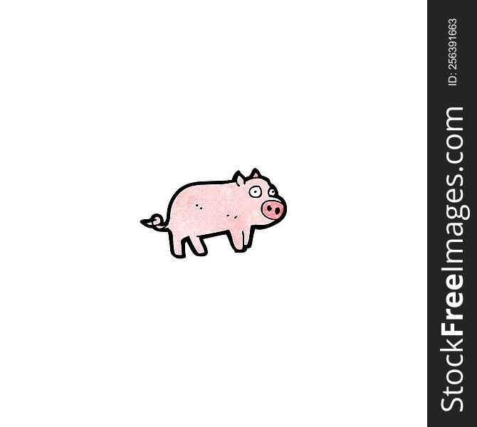 Cartoon Piglet