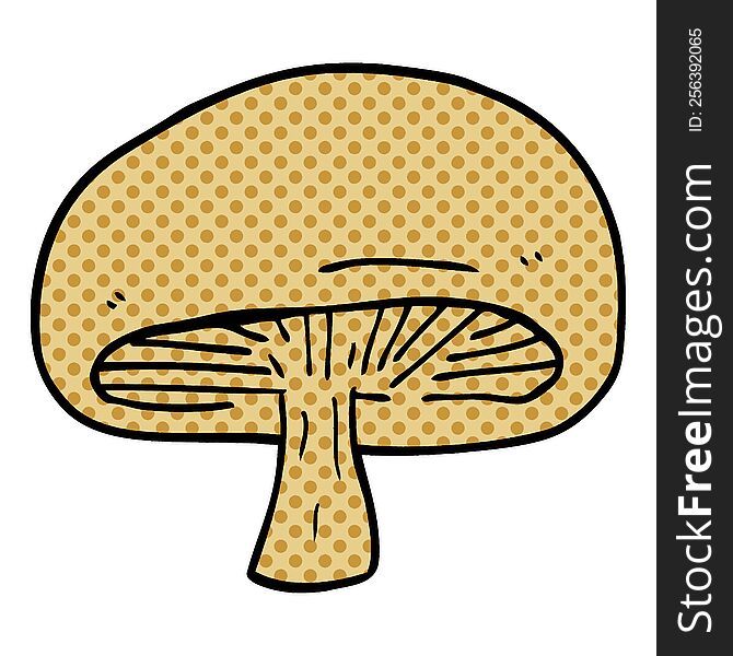 Cartoon Doodle Chestnut Mushroom