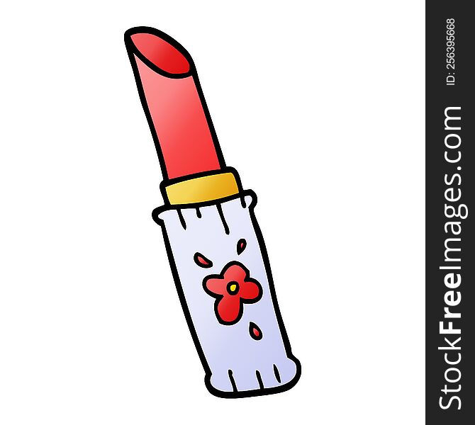 Cartoon Doodle Lipstick