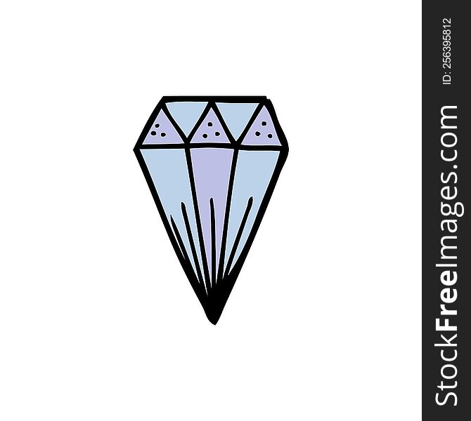 Cartoon Diamond Symbol