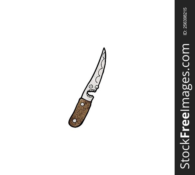 Cartoon Kitchen Knife