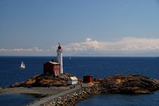 Fisgard Lighthouse Near Victoria , Vancouver Islan Stock Photography Fisgard Lighthouse Near Victoria , Vancouver Islan Stock Photography