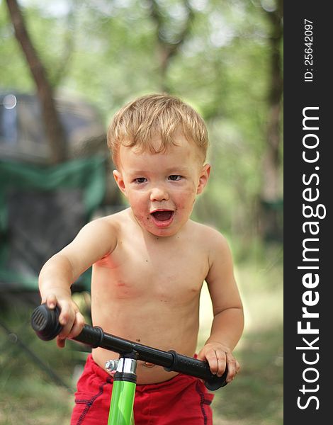 Boy On The Bicycle