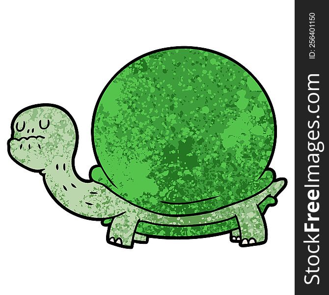 cartoon tortoise. cartoon tortoise