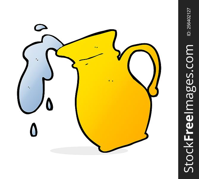 cartoon water jug