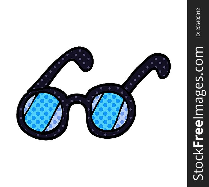 Cartoon Doodle Spectacles