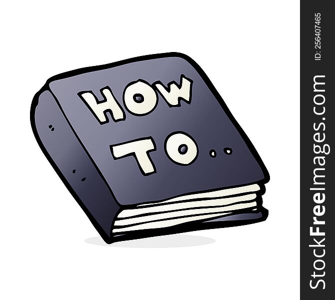 Cartoon How To Book