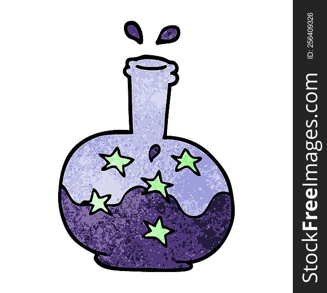Cartoon Doodle Magic Potion