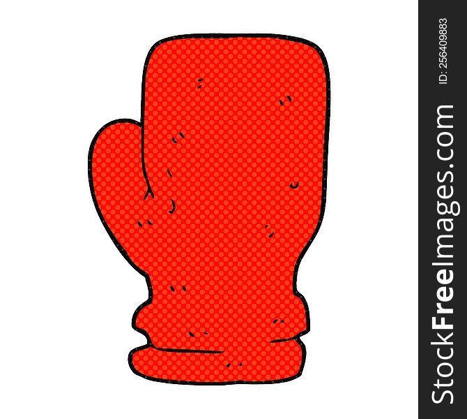 Cartoon Boxing Glove