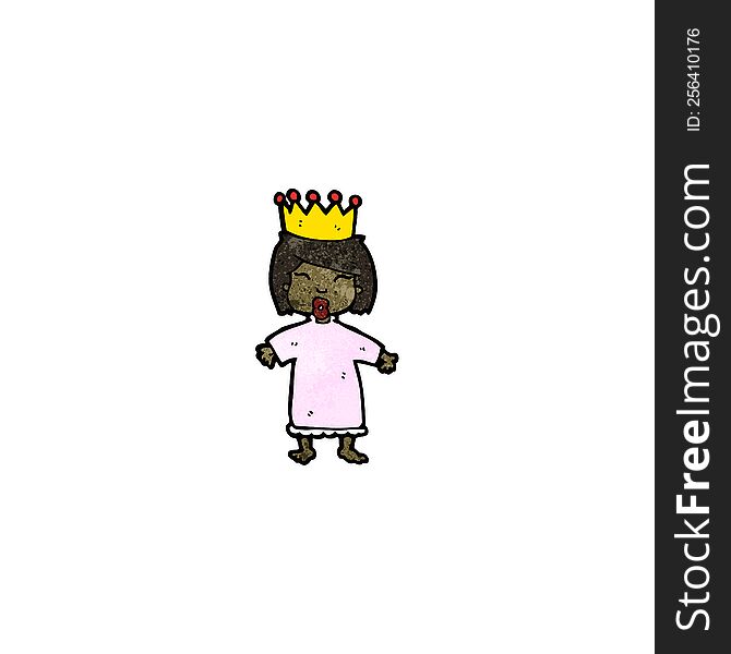 Cartoon Little Princess