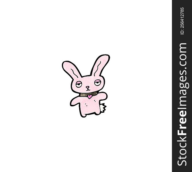 Cartoon Pink Bunny Rabbit