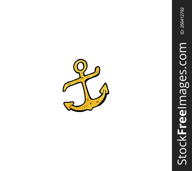 cartoon anchor symbol