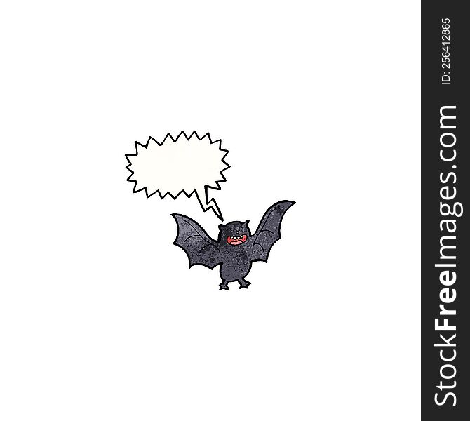 shrieking bat cartoon