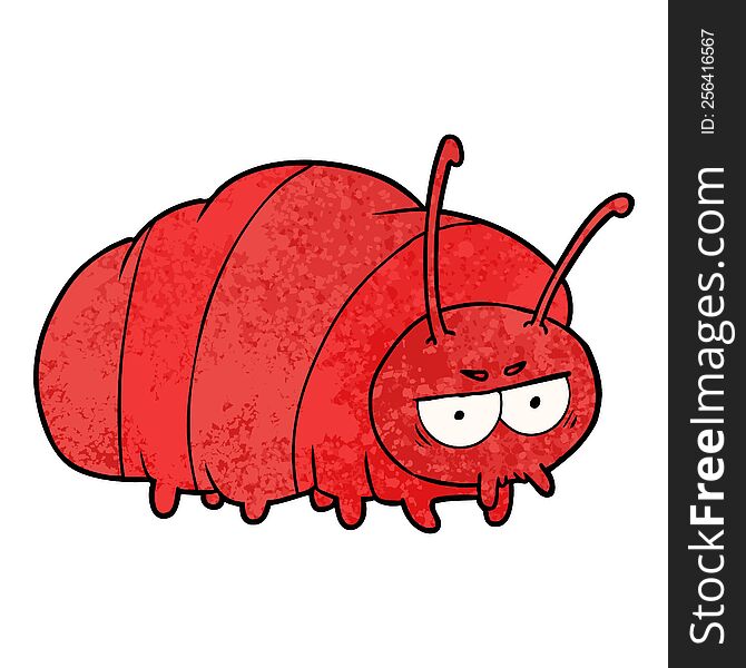 cartoon bug. cartoon bug