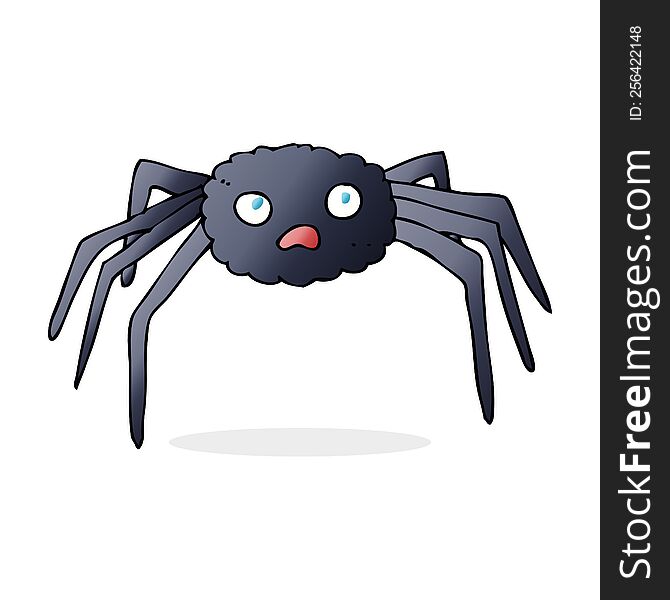 cartoon spider