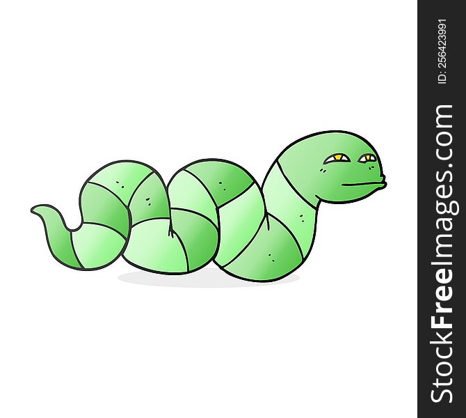 cartoon snake