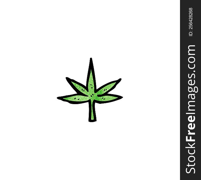 marijuana leaf cartoon