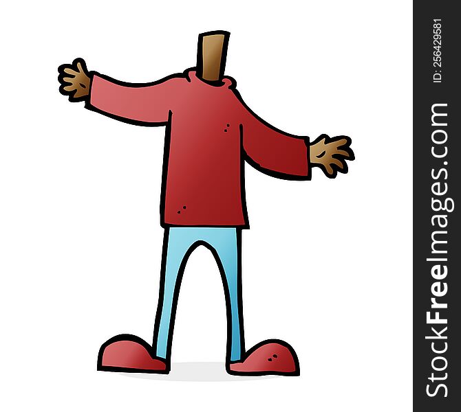 cartoon body (mix and match cartoons or add your own photo head