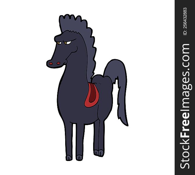 Cartoon Horse