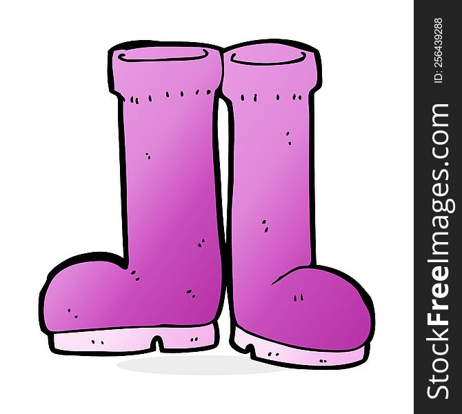 Cartoon Rubber Boots