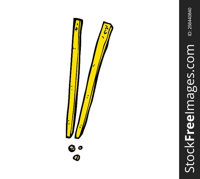 Cartoon Chopsticks