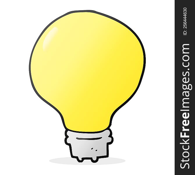 Cartoon Light Bulb