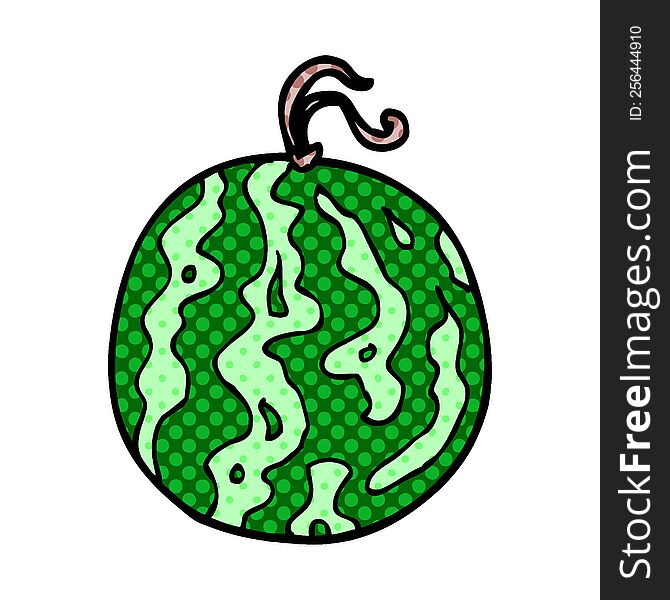 Cartoon Doodle Melon