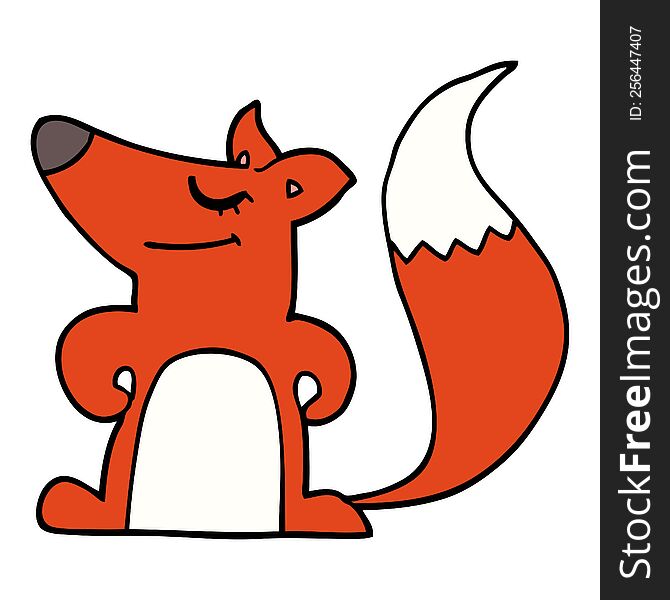 cartoon fox