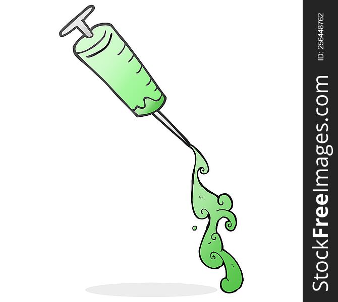 Cartoon Medical Needle