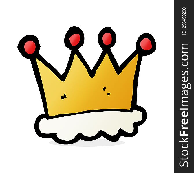 cartoon crown symbol