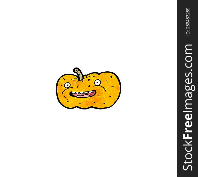 cartoon pumpkin