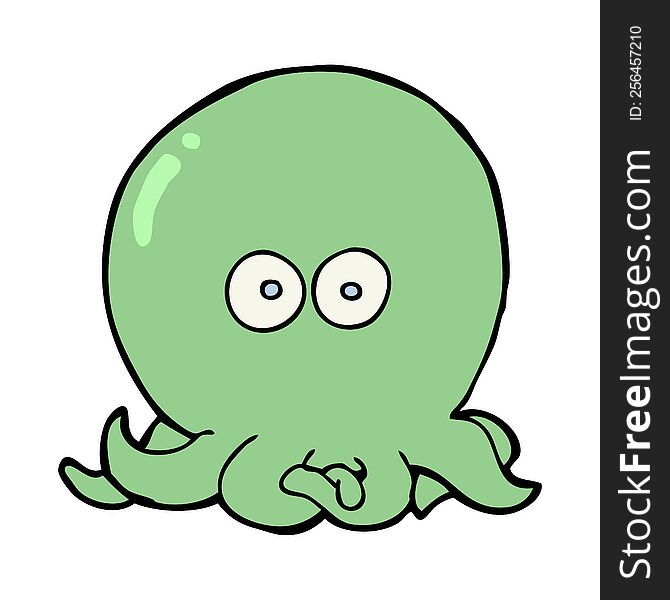 cartoon octopus